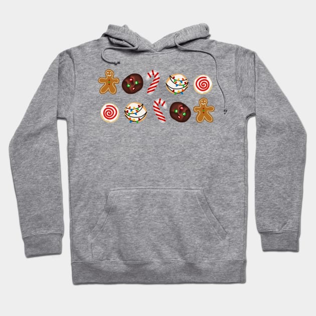 Christmas Cookies Hoodie by Xinoni